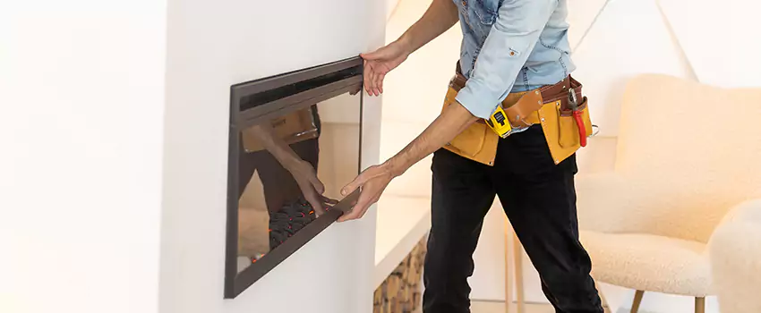 Metal Fireplace Installation in Cleveland Heights, Ohio