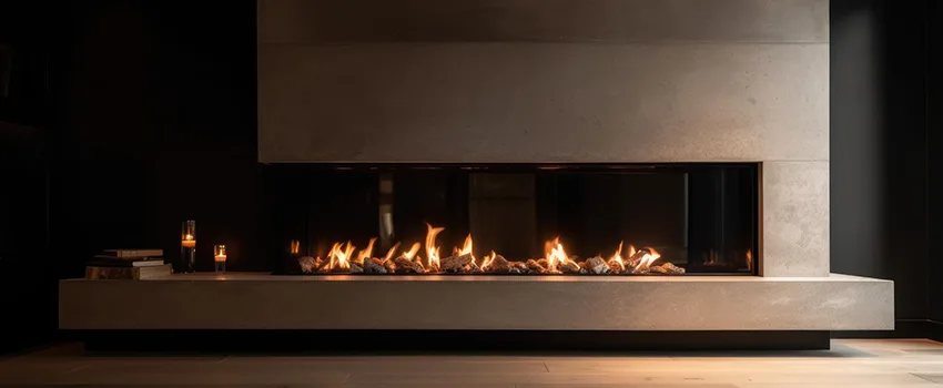 Gas Fireplace Ember Bed Design Services in Cleveland Heights, Ohio