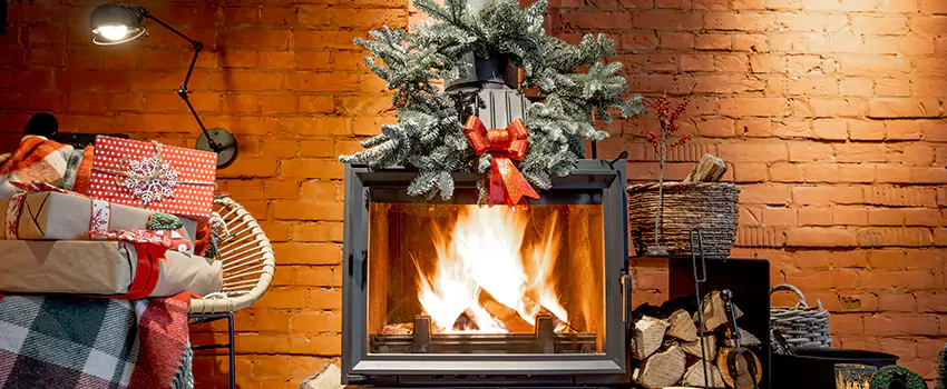Travis Industries Linear Gas Fireplace Installation in Cleveland Heights, Ohio