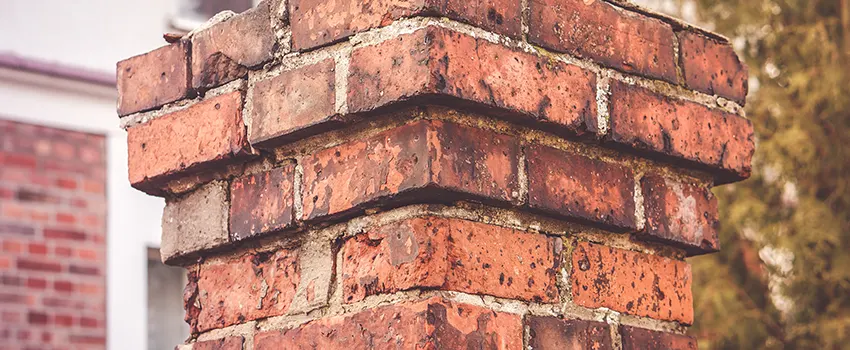 Cracked Chimney Bricks Repair Cost in Cleveland Heights, Ohio
