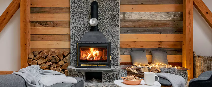 Thelin Hearth Products Direct Vent Gas Stove Fireplace Inspection in Cleveland Heights, Ohio